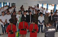 Jovens de São Bento participam da Dispensa de Serviço Militar