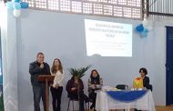 Homenagem ao servidor público Roberto Baptista de Oliveira (Betão), na escola Cel. Ribeiro da Luz, com seus familiares