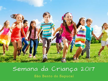 Semana da Criança São Bento do Sapucaí 2017