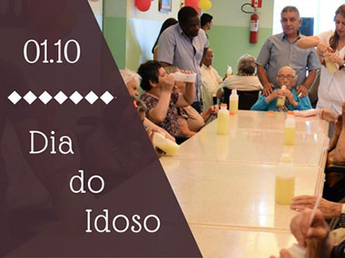 Diretoria de Cultura e Eventos, Secretaria de Des. Social e CRAS promovem ação do Dia do Idoso
