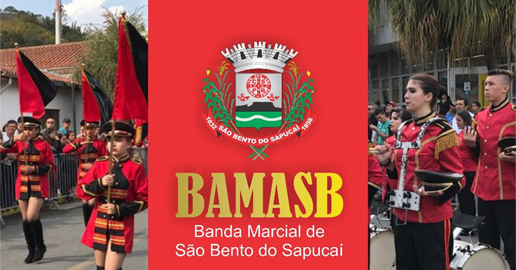 Aberta a Temporada da Banda Marcial de São Bento do Sapucaí para 2018