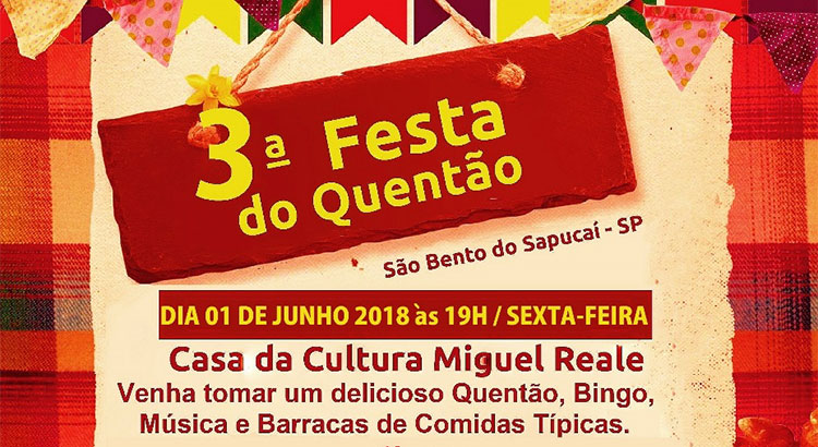 3ª Festa do Quentão em São Bento do Sapucaí. Confira!