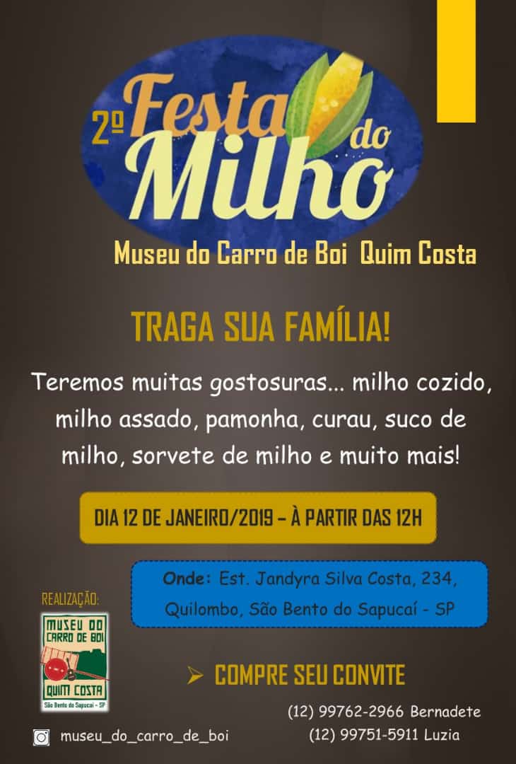 FESTA DO MILHO 2019