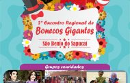 II Encontro Regional de Bonecos Gigantes abre Cortejo tradicional do Bloco Zé Pereira em São Bento