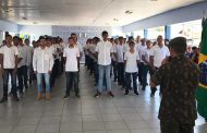 Sambentistas participam de Cerimônia de Dispensa do Serviço Militar
