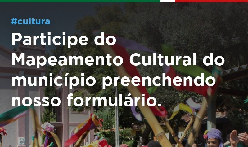 Mapeamento Cultural de São Bento: artistas e equipamentos culturais, participem!