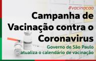 Governo do estado atualiza o calendário de vacinação